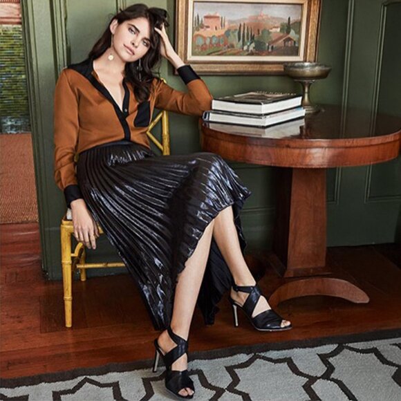 Diane von Furstenberg Sondrio Sandals in Black - sz 8 - Picture 3 of 13